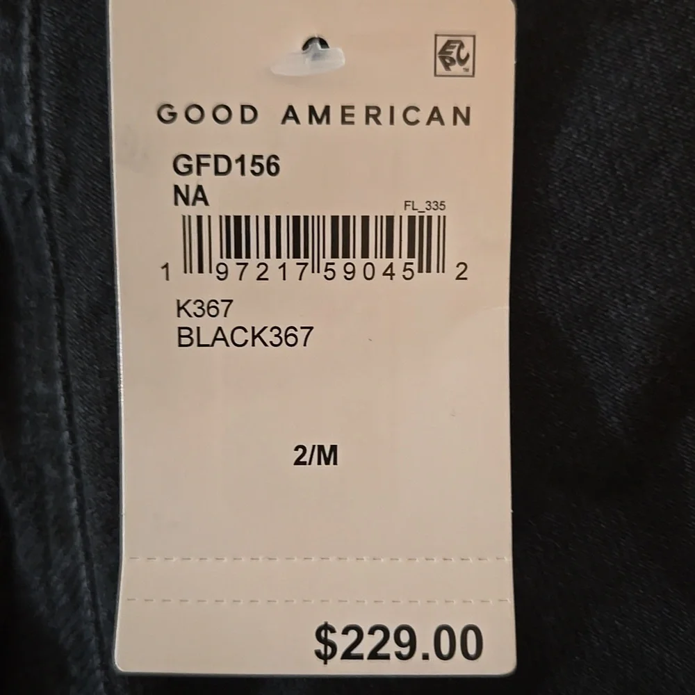 Good American Black Short Sleeve Jumpsuit - Picture 3 of 5